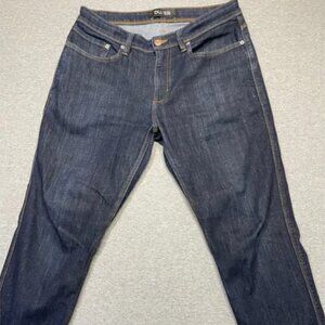 Men's DU/ER Relaxed Taper Jeans Size L2x Blue Denim